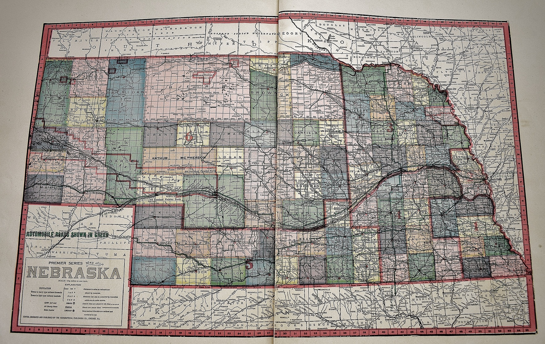 Atlas of Lancaster County, Nebraska Containing Maps of Townships of